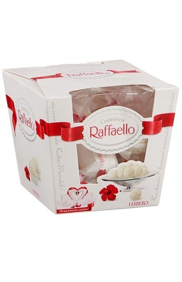 Конфеты Raffaello с миндальным орехом, 150 г