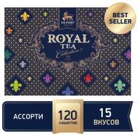 Чай RICHARD Royal Tea Collection ассорти 15 вкусов 120шт сашет 230,4г       