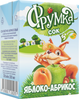 Сок яблоко-абрикос 0,2л Фрумка