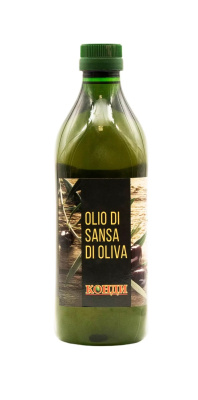 Масло Olio di sansa di oliva Condi оливковое 1л пл/б