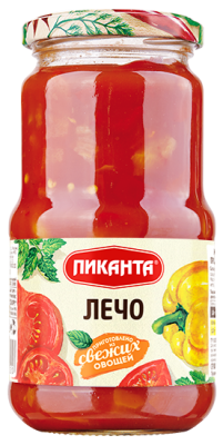 Лечо 450г ПИКАНТА