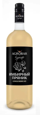 Сироп AGROBAR Имбирный пряник 1л