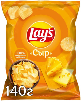 Чипсы Lays Сыр 140г