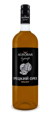 Сироп AGROBAR Грецкий орех 1л