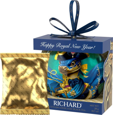 Чай RICHARD Christmas Toy Адмирал черный листовой 20г