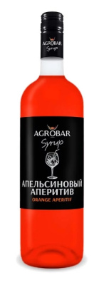 Сироп AGROBAR Апельсиновый аперитив 1л